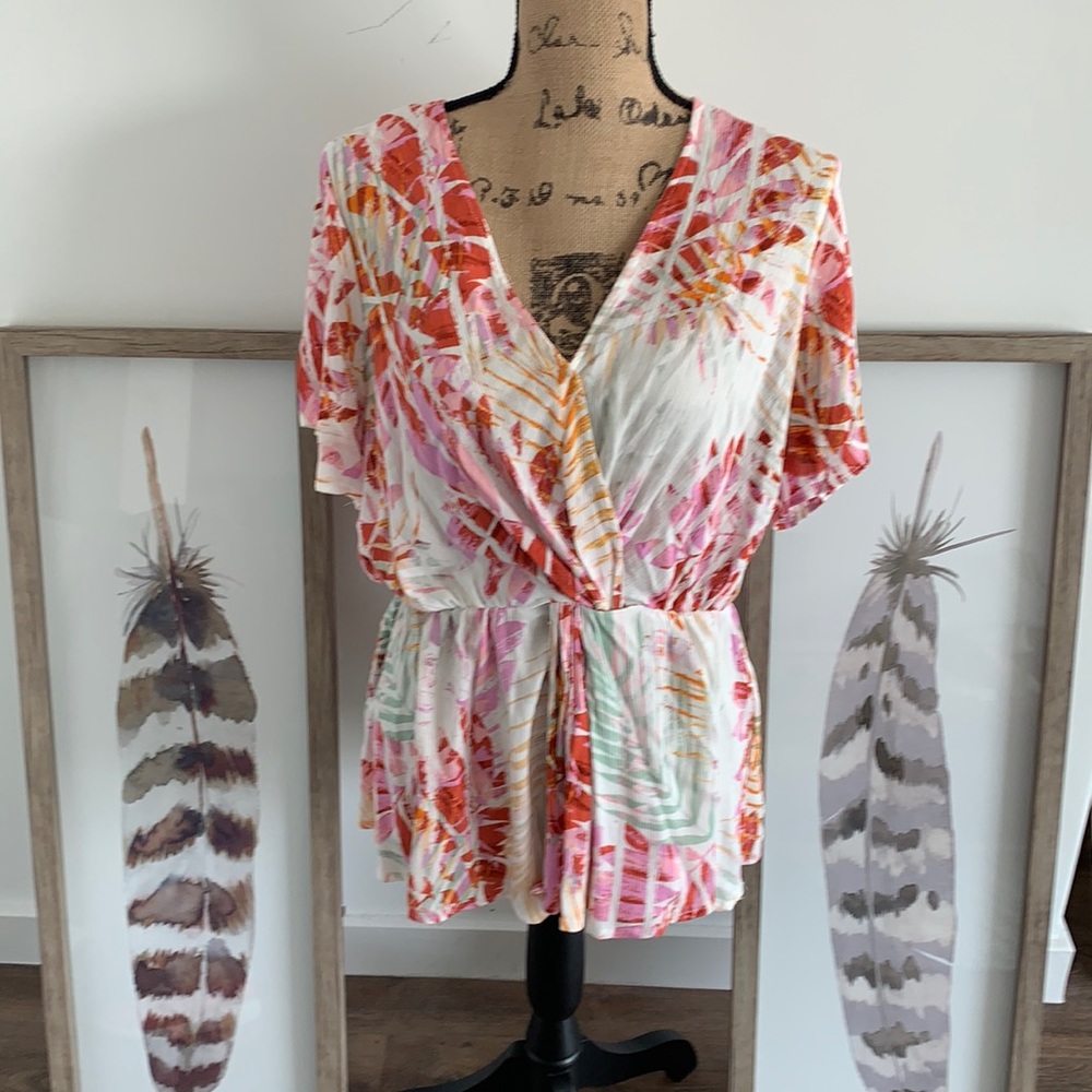 City Chic Multicolor Blouse
